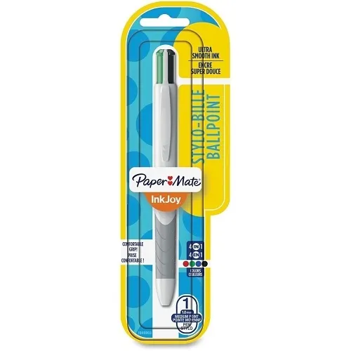 Paper Mate 1945903 InkJoy Quatro Retractable Ballpoint Pen, Medium Point, Business Ink Colors