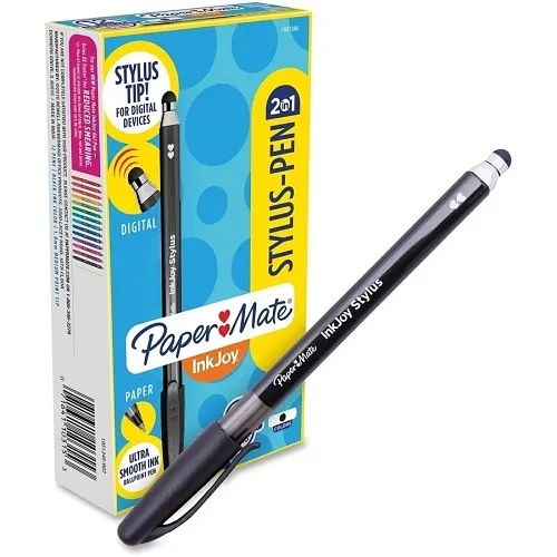 Paper Mate 1951348 InkJoy 2-in-1 Stylus Ballpoint Pens, Medium Point, 1.00mm