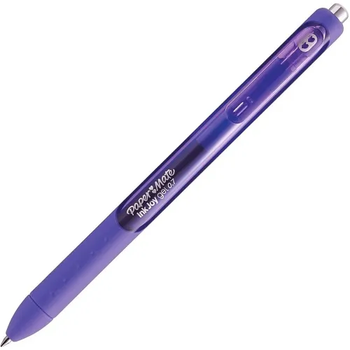 Paper Mate 1953511 InkJoy Gel Pen, Medium Point, 0.7mm, Bright Purple