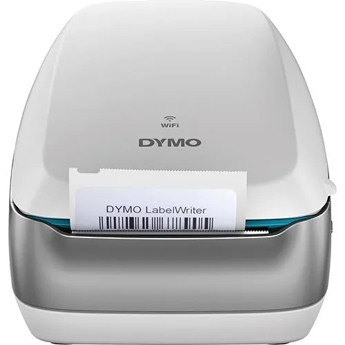 DYMO 1981698 LabelWriter Direct Thermal Wireless Printer, Monochrome, Desktop, White