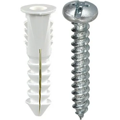 Dottie 1AK #6 White Wing Conical Anchor Kit with Pan Head Combo Drive Screws