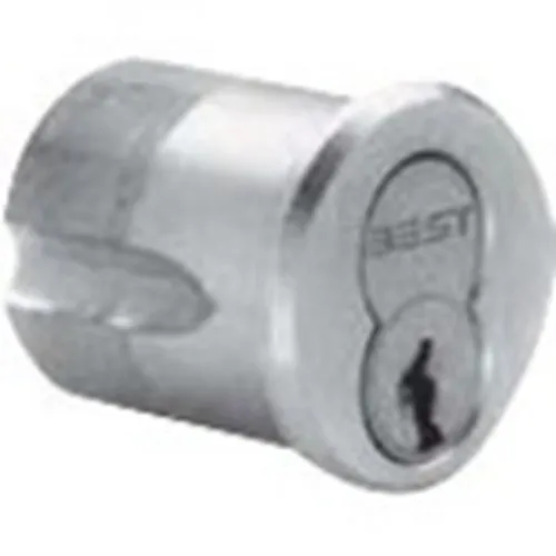 BEST 1E74C4RP3626 Series 7-Pin Mortise Cylinder with SFIC Housing, C4 Cam and Rings, Less Core