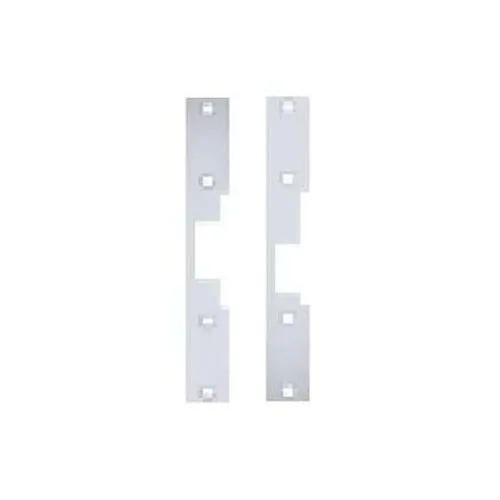 HES 1LB-2-630 Latchbolt Electric Strike Faceplate Kit, 9" Length 1 3/8" Width, for Metal Frame 1500 and 1600 Series Electric Strike, Satin Stainless Steel