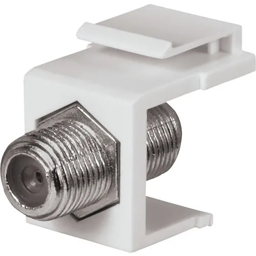 DataComm 20-3102-AL 1.0 GHZ F-Connector Keystone Insert, Almond