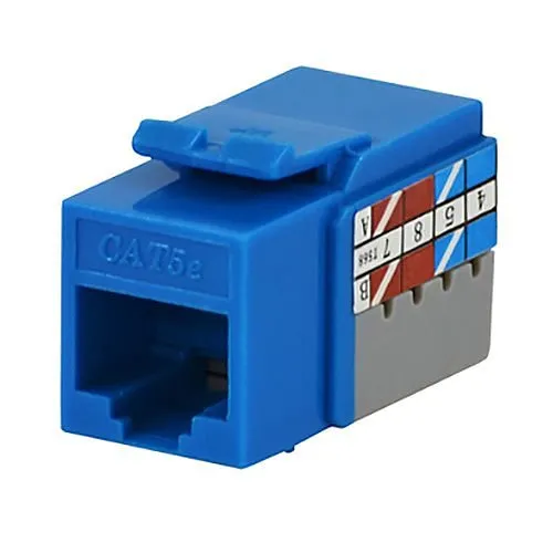 DataComm 20-3425-BL Keystone CAT5e Jack, Blue