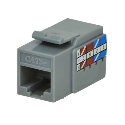 DataComm 20-3425-GY Keystone CAT5(e) Jack, Gray