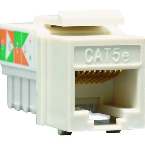 DataComm 20-3425-LA CAT5(e) Connector, Lite Almond