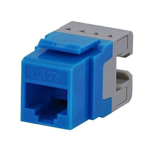 DataComm 20-3426-BL Keystone CAT6 Jack, Blue
