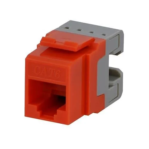 DataComm 20-3426-OR Keystone CAT6 Jack, Orange