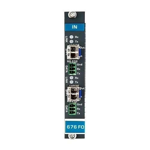 Kramer F676-IN2-F16 HDMI Over Ultra-Reach MM / SM Fiber Optic Input Card, 4K60 4:2:0