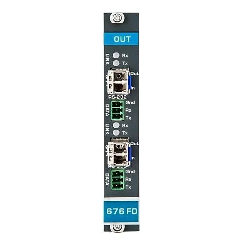 Kramer F676-OUT2-F16 HDMI Over Ultra-Reach MM / SM Fiber Optic Output Card, 4K60 4:2:0