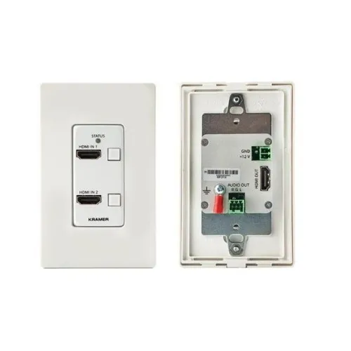 Kramer WP-211X 2x1 4K HDR HDMI Wall-Plate Auto Switcher