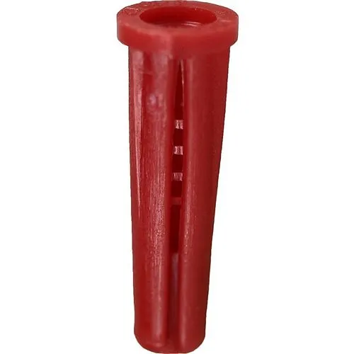 Dottie 20 #4-#6-#8 Red Conical Plastic Anchor, 100-Pack
