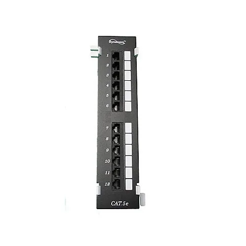 Dynacom 2013-12DC5E 12-Port CAT5e Patch Panel
