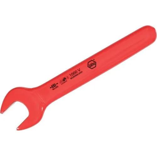 Wiha 20136 Insulated Open End Wrench 7/16"
