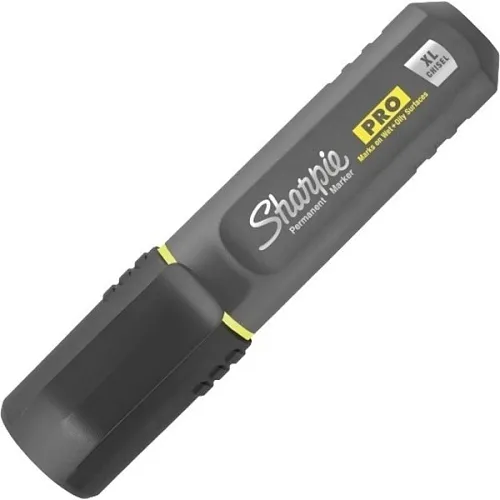 Sharpie 2018347 PRO Permanent Marker XL, Chisel Tip, Black