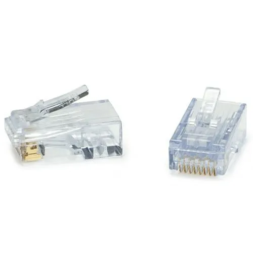 Platinum Tools 202044J EZEX44 RJ45 CAT6 Connector, 100-Pack