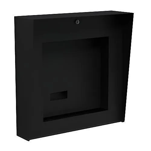 Pedestal Pro 2020HOU-BUT-01-CRS 20"x20" Mild Steel Housing, ButterflyMX 12" Recessed Video Intercom