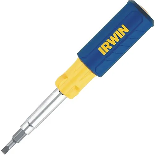 IRWIN 2051100 ProTouch 9-in-1 Screwdriver with Internal Storage