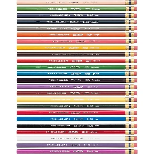 Prismacolor 20517 Premier Col-Erase, Colored Pencil Sets, Assorted Colors, 24-Pack