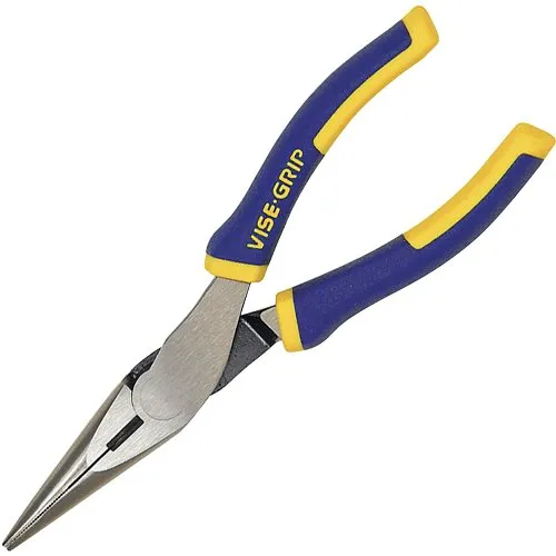 IRWIN 2078216 VISE-GRIP 6" Long Nose Pliers with Protouch Grip Handle