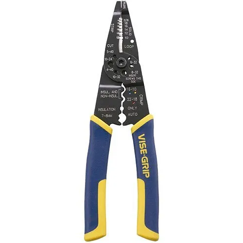IRWIN 2078309 VISE-GRIP 8" Multi-Tool Stripper, Crimper, Cutter