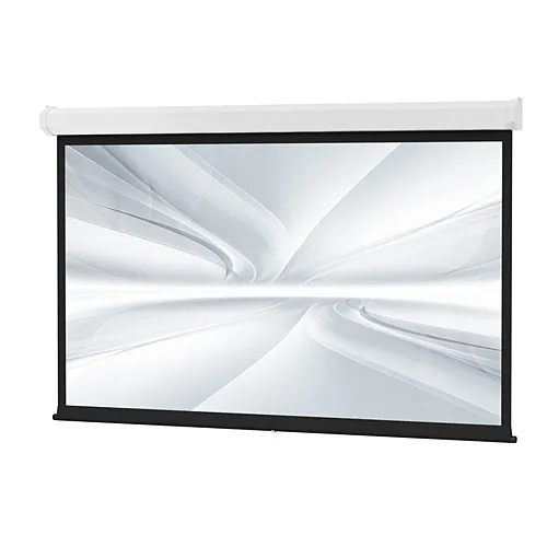 Da-Lite 20902 Model C Manual Projection Screen, Ceiling / Wall Mounted, 16:10 Wide, Matte White Non Tensioned, 123" Screen, TAA Compliant