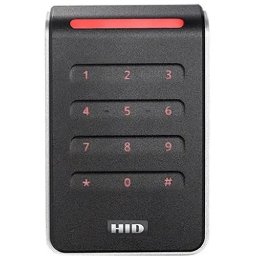 HID 20NKS-00-000HF4 Signo Keypad Reader 40K, Black / Silver