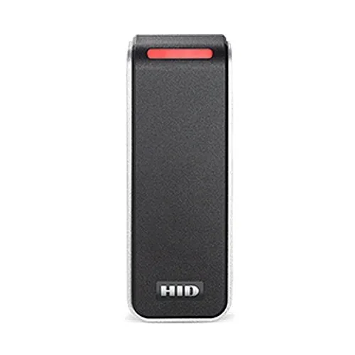 HID 20NKS-01-01A06H Signo 20 Contactless Smartcard Reader, Pigtail Connection, Seos Profile, 01A06H Configuration, Black with Silver Trim