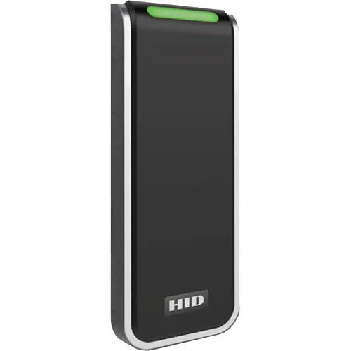 HID 20TKS-00-000000 Signo 20 Mullion Mount Reader, Terminal Strip Connection, Black/Silver (Replaces R15, RP10)