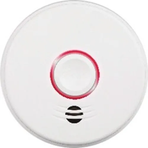 Kidde P4010LACS-W 120V AC/DC Wireless Interconnected Smoke Alarm with Egress Light, Voice Notifications