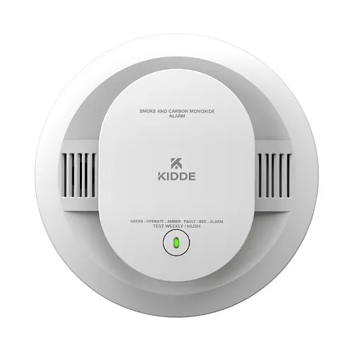 Kidde 21032777 / 30CUDR-V DETECT Combination Smoke and Carbon Monoxide Alarm, AA Battery ,Powered with Voice Alerts