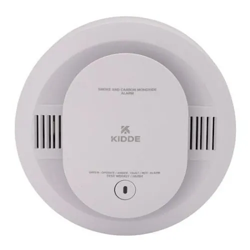 Kidde 21033086 Firex Combination Smoke and Carbon Monoxide Alarm with Voice Hardwired, 10-Year Battery Backup
