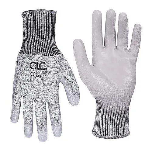 Dottie 2105M Medium-Sized Polyurethane Dip Work Gloves, Cut Resistant