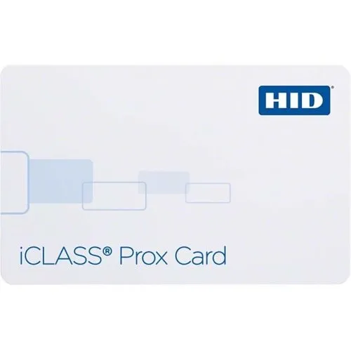 HID 2121HBGGMNM iCLASS Prox 16K/2 Card, SIO Programmed, iCLASS Application, 125 kHz programmed with HID Prox or Indala format, iCLASS and 125 kHz Sequential Matching, Glossy, No Slot
