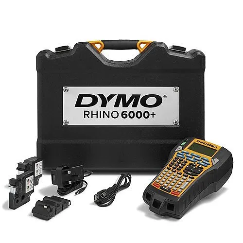DYMO 2122499 Rhino 6000+ Industrial Label Maker with Carry Case