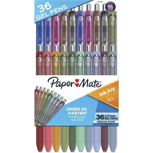 Paper Mate 2132016 InkJoy Gel Pens, Retractable, Medium Point (0.7mm)