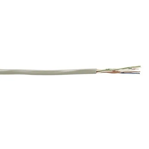Prysmian Group 2133008 24/2 CAT3 CMR Non-Plenum Cable, Bare Copper, Flame-Retardant PVC Jacket, Beige, Pull-Pac, 1000'