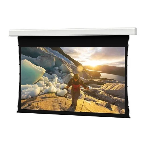 Da-Lite 21788 Tensioned Advantage Electric Projection Screen, Ceiling Recessed, Complete Screen, 16:10 Wide, HD Progressive 1.0, 120V, Automatic Closure Door, 226" Screen, TAA Compliant