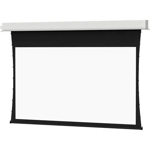 Da-Lite 21793LS 110" Ceiling Recessed Electric Screen with Plenum Rated Aluminum Case and Trim Flange