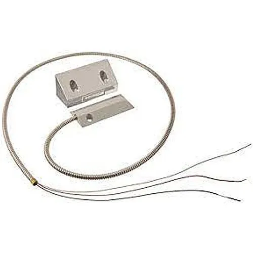 Edwards Signaling Overhead Door Floor Mount Magnetic Contact SPDT 3W/VA 3" Sense Range Aluminum 30V AC/DC max., 0.25A max., 3W/VA max.