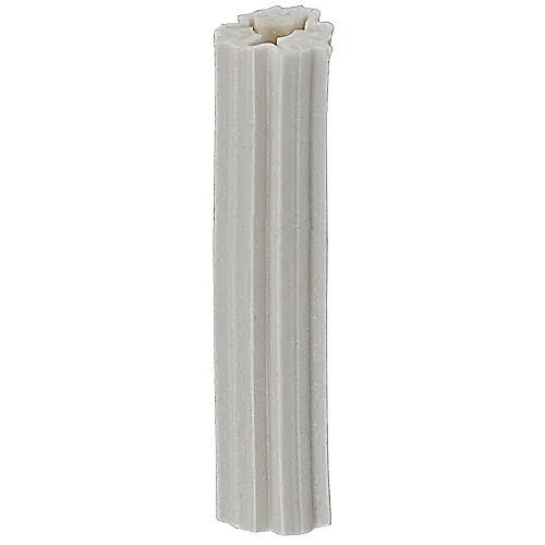 Dottie 221 #6-#8 White Ribbed Tubular Plastic Anchor