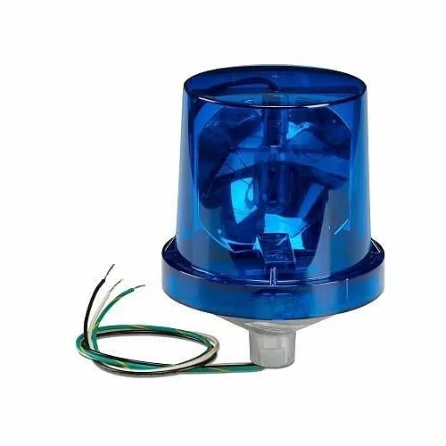 Federal Signal 225-120B Rotating Light, 120V AC, Blue