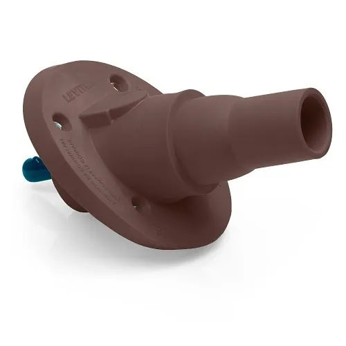 Leviton 22R24-SH 22 Series Female Panel Mount Receptacle, 30°, Panel R Recept Brown