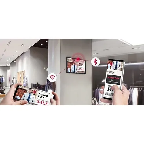 LG 22SM3G-B 22" IPS FHD LED Back-lit Digital Display with Embedded CMS, Quad Core SoC with webOS 4.0, Smart Signage Platform and Built-in WiFi