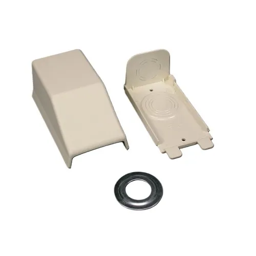 Wiremold 2310A 2300 Series Entrance End Fitting, TAA Compliant, Ivory