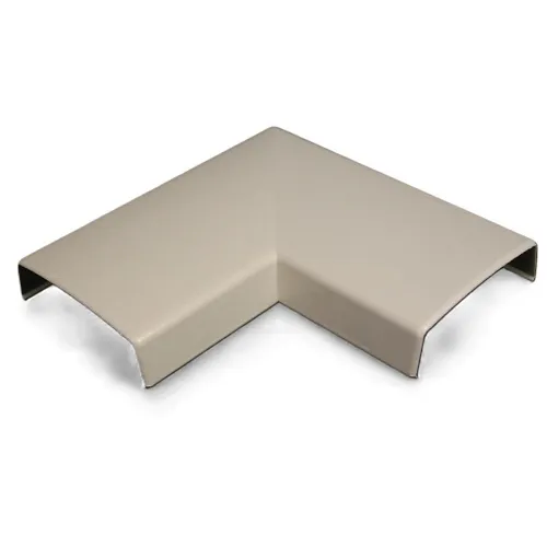 Wiremold 2311 Flat Elbow Fitting, Ivory