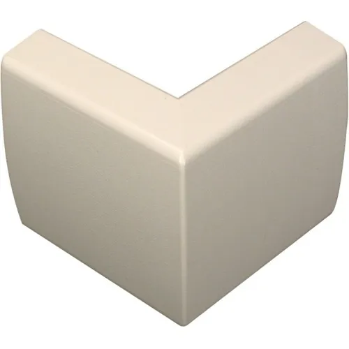 Wiremold 2318 2300 Series External Elbow Fitting, TAA Compliant, Ivory