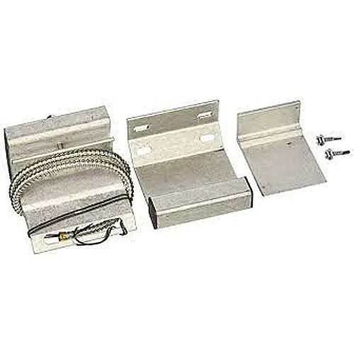 Edwards Signaling 2300 Series Panel Door Magnetic Contact, IP67, -40 to 150 temp range, aluminum housing, 100V op voltage, 0.5A, 7.5W/VA, normally open, track mount 18 in SS armored lead, 3" gap