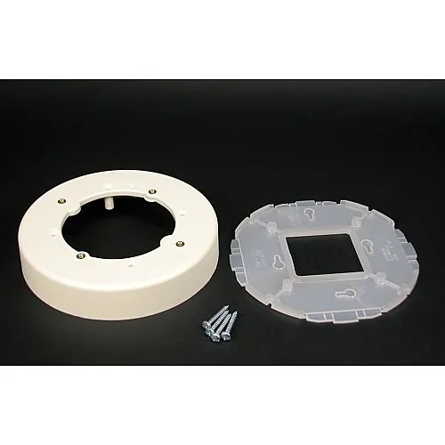 Wiremold 2337A Round Box Extension Fitting, TAA Compliant, Ivory